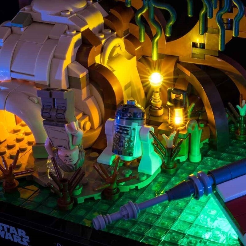 Light My Bricks LED Licht Set für LEGO 75330 Star Wars Jedi Training