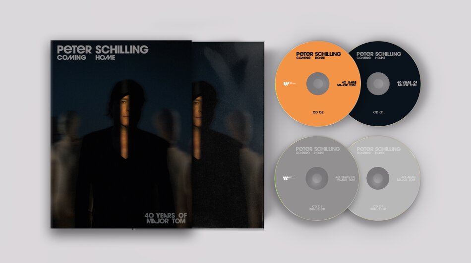 Coming Home 40 Years Of Major Tom 4 CDs Von Peter Schilling CeDe Ch