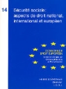 Pierre-Yves Greber, GREBER P KAHIL-WOLFF, Kahil-W Greber P-Y., GREBER P-Y. K-W., Kahil Wolff Bettina, KAHIL-W GREBER P-Y.... - SECURITE SOCIALE ASPECTS DE DROIT NATION