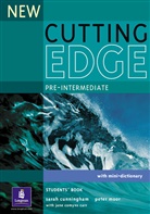 Carr, Cunningha, Cunningham, Sarah Cunningham, Moo, Moor... - New Cutting Edge - Pre-Intermediate: New Cutting Edge Pre-intermediate Student Book with Mini Dictionary