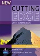 Cunningha, Cunningham, Sarah Cunningham, Moor, Peter Moor - New Cutting Edge - Upper-Intermediate: New Cutting Edge Upper-intermediate Student Book with Mini Dictionary