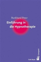 Peter Burkhard, Burkhard Peter - Einführung in die Hypnotherapie