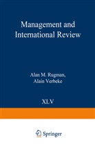 Alan M. Rugman, Ala M Rugman, Alan M Rugman, Alan M. Rugman, VERBEKE, Verbeke... - mir, Management International Review, Special Issue - 2005/1: The Limits to Globalization and the Regional Strategies of Multinational Enterprises, m. CD-ROM