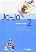Annelor Burgel, Annelore Burgel, Susann Kelch, Susanne Kelch, Sandr Meeh, Sandra Meeh... - Jo-Jo Sprachbuch - Allgemeine Ausgabe: 2. Schuljahr, Arbeitsheft mit Vereinfachter Ausgangsschrift