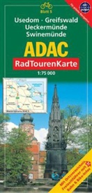 ADAC RadTourenKarten - Bl.5: ADAC RadTourenKarte Usedom, Greifswald, Ueckermünde, Swinemünde