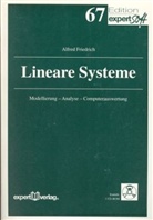Alfred Friedrich - Lineare Systeme, m. CD-ROM