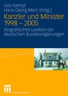 Udo Kempf, Ud Kempf, Udo Kempf, Merz, Merz, Hans-Georg Merz - Kanzler und Minister 1998-2005