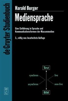 Harald Burger - Mediensprache