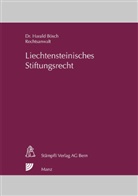Harald Bösch - Liechtensteinisches Stiftungsrecht