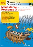 Jan Beiling, Harald Wingerter - Megastarke Popsongs, Sopran-Blockflöte, m. Audio-CD. H.3