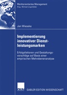 Jan Wieseke - Implementierung innovativer Dienstleistungsmarken