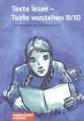 Wolfgang Menzel - Texte lesen - Texte verstehen - Bd. 9/10: Texte lesen - Texte verstehen 9/10. Schülerheft