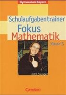 Anton Wagner, Irmgard Wagner - Fokus Mathematik, Gymnasium Bayern: Klasse 5, Schulaufgabentrainer