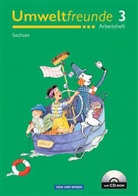Katharina Bruntsch, Heike Dietrich, Inge Koch - Umweltfreunde, Neubearbeitung: Klasse 3, Arbeitsheft m. CD-ROM, Ausgabe Sachsen