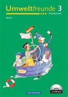 Katharina Bruntsch, Heike Dietrich, Inge Koch - Umweltfreunde, Neubearbeitung: Klasse 3, Arbeitsheft m. CD-ROM, Ausgabe Berlin