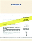 Tobia Bezzola, Roman Kurzmeyer - Harald Szeemann - with by through because towards despite
