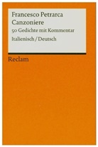 Petrarca, Francesco Petrarca, Pete Brockmeier, Peter Brockmeier - Canzoniere. 50 Gedichte mit Kommentar. Italienisch/Deutsch