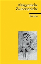 Fischer-Elfer, Hans-W. Fischer-Elfert, Hans-Werner Fischer-Elfert - Altägyptische Zaubersprüche
