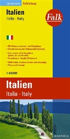 Falk Pläne: Falk Plan Italien, Falkfaltung. Italia. Italy
