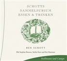 Ben Schott, Stephan Benson, Stefan Kurt, Kai Maertens - Schotts Sammelsurium, Essen und Trinken, 1 Audio-CD (Hörbuch)