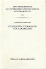 Johannes Platschek - Studien zu Ciceros Rede für P. Quinctius