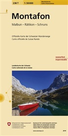 Bundesam für Landestopografie swisstopo, Bundesamt für Landestopografie swisstopo - Landeskarte der Schweiz: Montafon