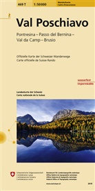 Bundesam für Landestopografie swisstopo, Bundesamt für Landestopografie swisstopo - Landeskarte der Schweiz: Val Poschiavo