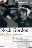 Noah Gordon, Christian Brückner, Wolfgang Hübsch, Gunter Schoß - Die Box, 4 MP3-CDs (Audio book)