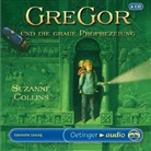 Suzanne Collins - Gregor und die graue Prophezeiung, 4 Audio-CDs (Hörbuch)