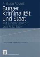 Philippe Robert, Fritz Sack - Bürger, Kriminalität und Staat
