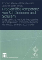 Eckhard Klieme, Detle Leutner, Detlev Leutner, Joachim Wirth - Problemlösekompetenzen von Schülerinnen und Schülern