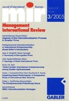 Hamid Etemad - mir, Management International Review, Special Issue: Aspects of the Internationalization Process in Smaller Firms