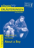 Matthias Bode, Nick Hornby - Interpretation zu Nick Hornby 'About a Boy'