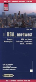 Reise Know-How Verlag Reise Know-How Verlag Peter Rump, Peter Rump Verlag - World Mapping Project: Reise Know-How Landkarte USA Nordwesten. USA Northwest. États-unis, nord-ouest. EE.UU.noroeste