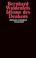 Bernhard Waldenfels - Idiome des Denkens. Bd.2