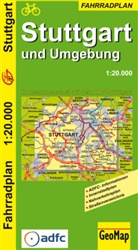 GeoMap, GeoMa, GeoMap - GeoMap Fahrradplan: Stuttgart und Umgebung - Radwegeplan