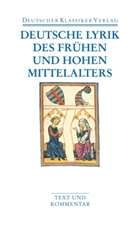 Ingri Kasten, Ingrid Kasten - Deutsche Lyrik des Frühen und Hohen Mittelalters