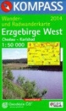 Kompass Karten: Kompass Karte Erzgebirge West