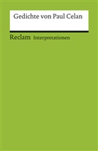 Han M Speier, Hans- Speier, Hans M Speier, Hans-Michae Speier, Hans-Michael Speier - Gedichte von Paul Celan