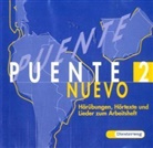 Ana Calvo, Petronilo Pérez, Kurt Süß - Puente Nuevo - 2: Hörübungen, Hörtexte und Lieder zum Arbeitsheft, 1 Audio-CD, Audio-CD (Hörbuch)