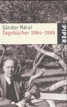 Sandor Marai, Sándor Márai - Tagebücher 1984-1989