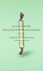 Martin Z. Schröder, Martin Z. Schröder - Allgemeine Geschäftsbedingungen
