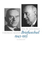 Theodor W Adorno, Theodor W. Adorno, Thoma Mann, Thomas Mann, Christop Gödde, Christoph Gödde... - Briefwechsel 1943-1955