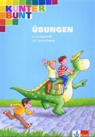 Kunterbunt Fibel, bisherige Ausgabe: Übungen in Druckschrift, m. CD-ROM