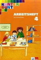 Horst Bartnitzky, Hans-Dieter Bunk - Das Kunterbunt Sprachbuch, bisherige Ausgabe: 4. Schuljahr, Arbeitsheft m. CD-ROM