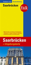 Falk Pläne: Falk Stadtplan Extra Saarbrücken 1:20.000