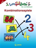 Katrin Merle, Katrin Merle, Loewe Lernen und Rätseln - LernSpielZwerge, Mal- und Rätselspaß: Kombinationsspiele