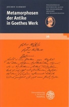 Jochen Schmidt - Metamorphosen der Antike in Goethes Werk