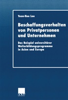 Yeon-Hee Lee - Beschaffungsverhalten von Privatpersonen und Unternehmen