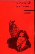 Oscar Wilde, Ulrich Horstmann - Oscar Wilde for Pleasure